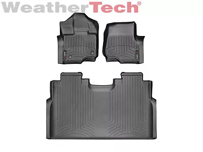 WeatherTech FloorLiner For Ford F-150 SuperCrew Bucket Seats 2015-2021 Carpet • $251.90