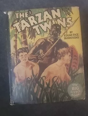 1934 THE TARZAN TWINS BIG LITTLE BOOK EDGAR RICE BURROUGHS Excellent Condition  • $25