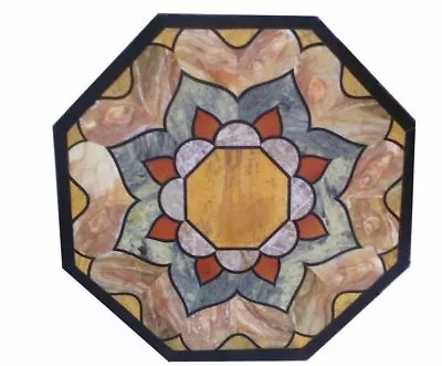 £654.64 • Buy 24  Marble Table Top Semi Precious Stones Handmade Work Decor