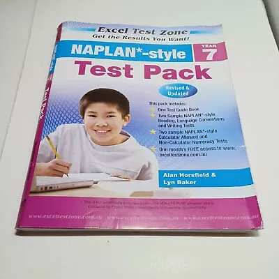 Year 7 Excel Test Zone NAPLAN*-style Test Pack • $29.50