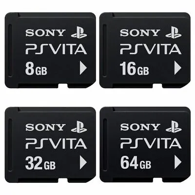 Sony Official Playstation PS Vita Memory Card 64GB32GB16GB8GB • $89.92