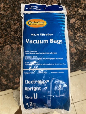 $45 • Buy Electrolux Upright Style U Vacuum Bags (60 Total)