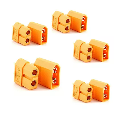 Amass XT60 Plug Bullet Connector Male Female For RC Car Drone Battery ESC X1 X5 • $3.99