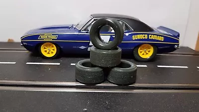 1/24 PAUL GAGE  XPG  SLOT CAR TIRES 2pr Fit All BRM TransAm Camaro & Mustangs  • $10.17