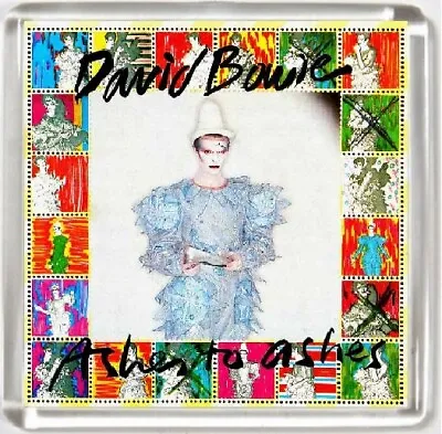 David Bowie Ashes To Ashes Single Cover Fridge Magnet • £2.19