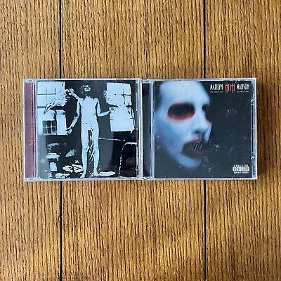 Marilyn Manson 2 CD Lot Antichrist Superstar & The Golden Age Of Grotesque • $9.95