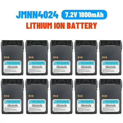 10PC JMNN4023 JMNN4024 Battery MOTOROLA GP328+ GP338+ GP388 GP638+ GP644 GP688 • $180