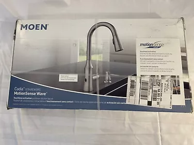 Moen 87869SRS Cadia Spot Resist Stainless One-Handle High Arc Pulldown... • $99.95