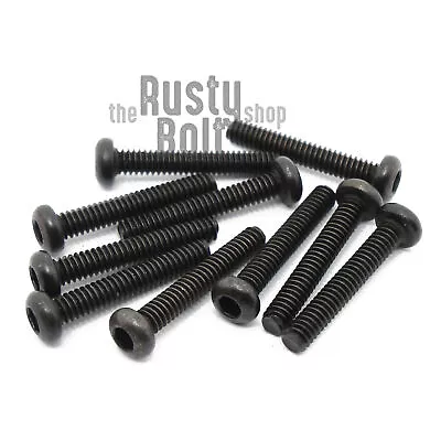 M2 X 12mm Socket Button Head Screws 10.9 Steel Black • $2.29