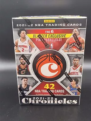 2021-22 Panini Chronicles Basketball Factory Sealed Blaster Box Cade Scottie RC? • $23.50