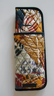 NEW - Vera Bradley - Curling Iron Cover / Sleeve In Painted Feathers Pattern • $12.47