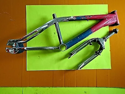 Used X Games Bmx Bicycle Frame & Fork For 20  Tires • $155.55