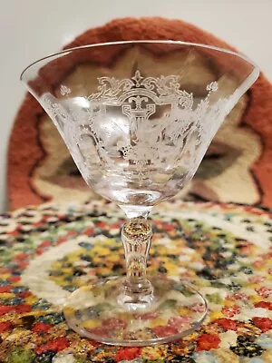 Sale Was 60.  1930s 4 Elegant Martini/champagne Glass From Morgantown  Virginia  • $44