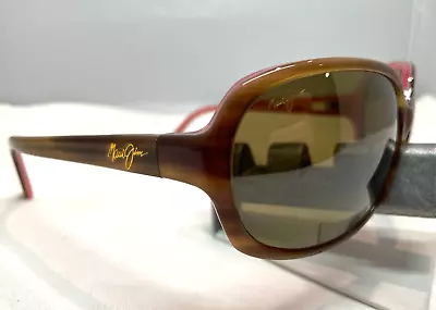 Maui Jim Rainbow Falls Mj 225-12 Cinnamon Hcl Bronze Polarized Sunglasses New • $145