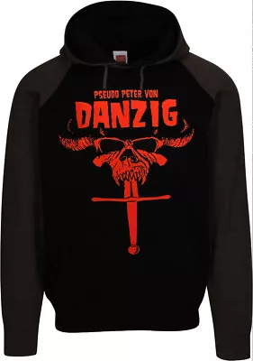Danzig Pseudo Peter Von Heavy Metal Band HOODIES BLACK CHARCOAL MEN's SIZES • $28.99