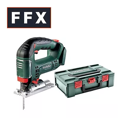 Metabo STAB 18 LTX 100 18v Li-ion Bow Handle Jigsaw Bare Unit Meta-Box • £157.53