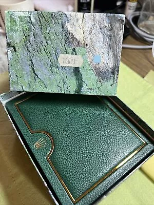 Vintage Rolex 1995-2003 Submariner 16613 Green Leather 64.00.01 Case/Box‼️ • $188