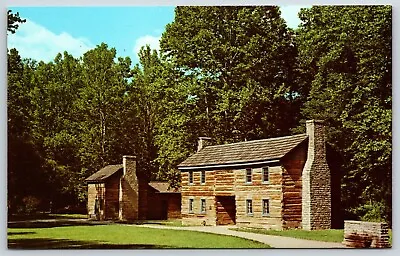 Postcard Spring Mill State Park Pioneer Village Mitchell Indiana Unposted • $5.50