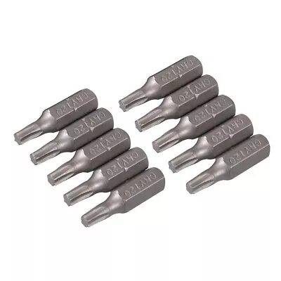 Silverline T5 T6 Or T8  Cr-V Screwdriver Bits 10pk • £3.40