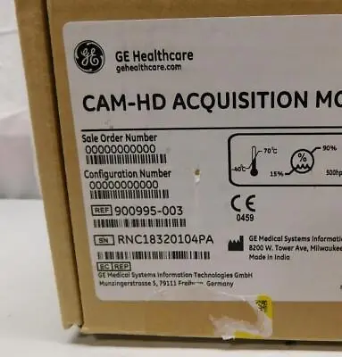 GE CAM HD 14 Acquisition Module 900995-003 MAC 5000 MAC 5500 MAC • $499.99