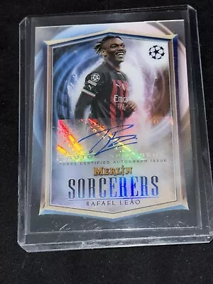 2022-23 Topps Merlin UEFA Rafael Leao - Sorcerers Autograph • $33.12