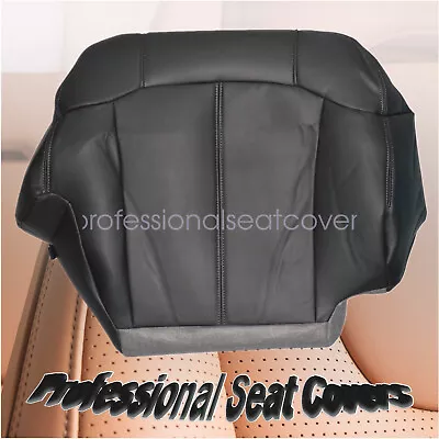 For GMC Sierra 1999 2000 Front Passenger Bottom Leather Seat Cover Dark Gray • $23.19