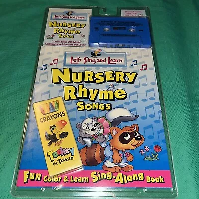 1996 Let’s Sing And Learn Cassette Nursery Rhyme Song Nursery Rhymes • $15