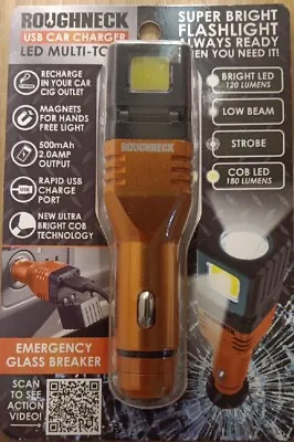 USB Car Charger-LED Multi-Tool: ROUGHNECK  • $13.79