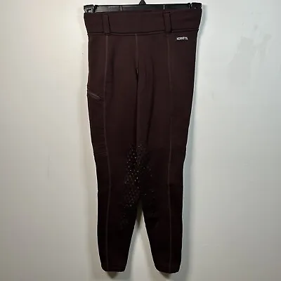 KERRITS Brown Pull On Equestrian Riding Pants Leggings Women’s Size Small • $19.95