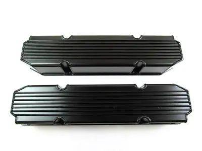 Big Block Chrysler Mopar 383-440 Aluminum Valve Cover Set E41404BK • $139.99