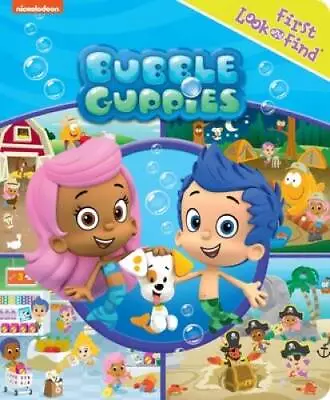 Nickelodeon: Bubble Guppies: First Look And Find - Board Book - ACCEPTABLE • $3.86