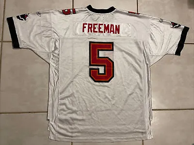 Vintage REEBOK Tampa Bay Buccaneers Josh Freeman WHITE NFL Jersey Men's 2XL • $29.99