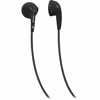 Maxell EB-95 Black Lightweight Stereo Earbuds 190560  • $6.89