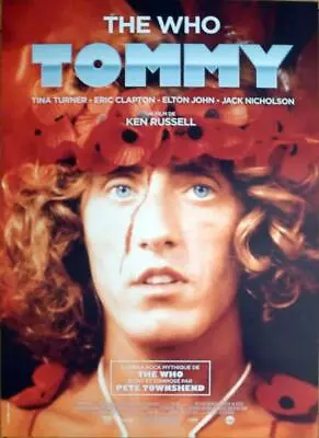 Tommy - The Who / Elton John / Nicholson - Musical- Original French Movie Poster • $49.99