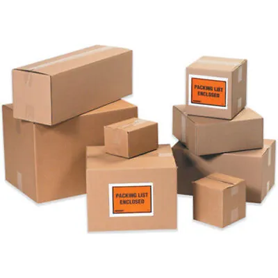 Shipping Boxes Packing Moving Corrugated Cartons Many Sizes Available Save Now! • $215.95