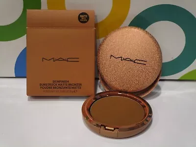 Mac ~ Skinfinish Sunstruck Matte Bronzer ~ Matte Rich Golden ~ 0.28 Oz • $24