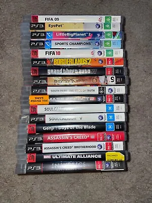 PS3 Games - Mixed Titles Good Condition • $10