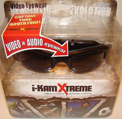 Hunter Specialties I-Kam Xtreme Gloss Black Video Audio Recording Glasses I KAM  • $30
