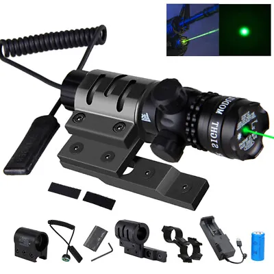 Red Green Dot Laser Sight Airsoft Gun Rifle Mount Hunting Scope Switch Mlok Kit • £28.79