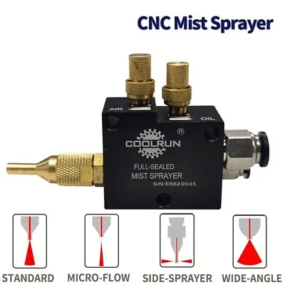 Mist Coolant Lubrication Spray System Cooling Sprayer CNC Lathe Machine Tool • $7.99