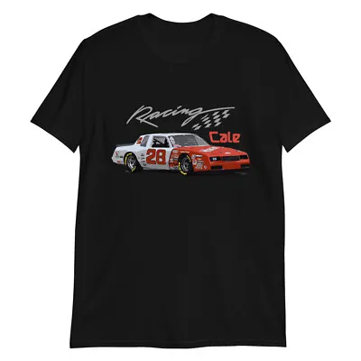 Cale Yarborough #28 Chevy Monte Carlo Race Car Black T-Shirt • $26.89