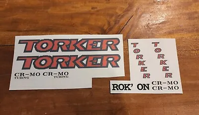 Old School Torker 2 Roc On Bmx  Stickersl Decal  Suit 1987 Model • $30