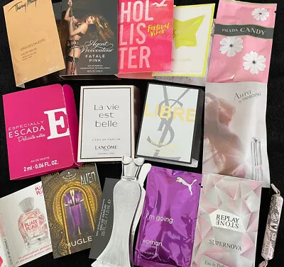 Mixed Lot Of 15 Designer Womens Mini Sample Perfumes - Lempicka Angel • £14.99