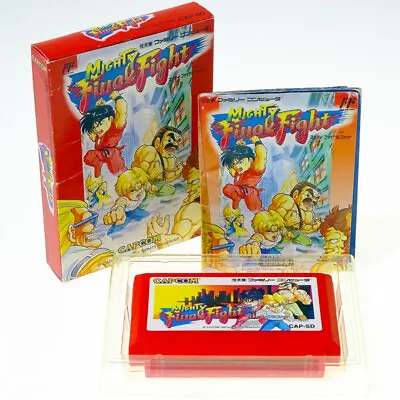 Mighty Final Fight Nintendo FC Japan Import Famicom NES NTSC-J Lok Somewhat Used • $159.99