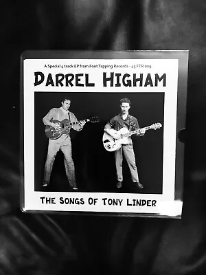 Darrel Higham 7” EP.  New. The Songs Of Tony Linder. • £7