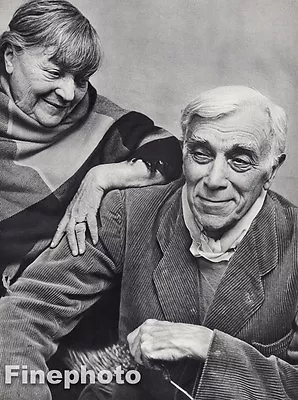 $169.21 • Buy 1959 Vintage GEORGES BRAQUE & Wife France Artist Cubism Art RICHARD AVEDON 16x20