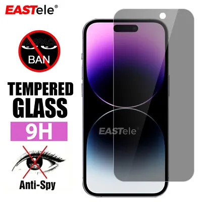 $5.89 • Buy For IPhone 14 13 12 11 Pro XS Max XR X 8 7 Plus Privacy Glass Screen Protector