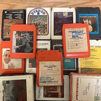 Lot Of 18 Mixed 8 Track Tapes As Is Various Artist • $36.99