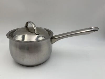 £34.04 • Buy Meyer Bella Classico Cookware 1-1/2 Quart Saucepan Pot With Lid Stainless Steel