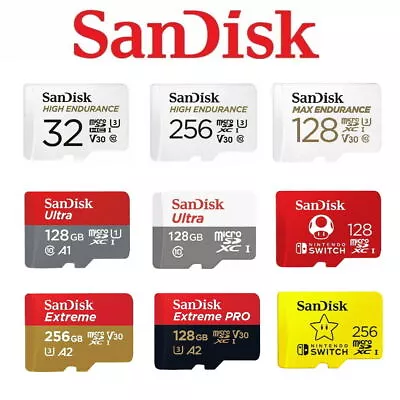 Samsung Evo Plus Micro SD Card U3 A2 UHS-I SDHC SDXC DashCam Security 32G~512G • $13.50